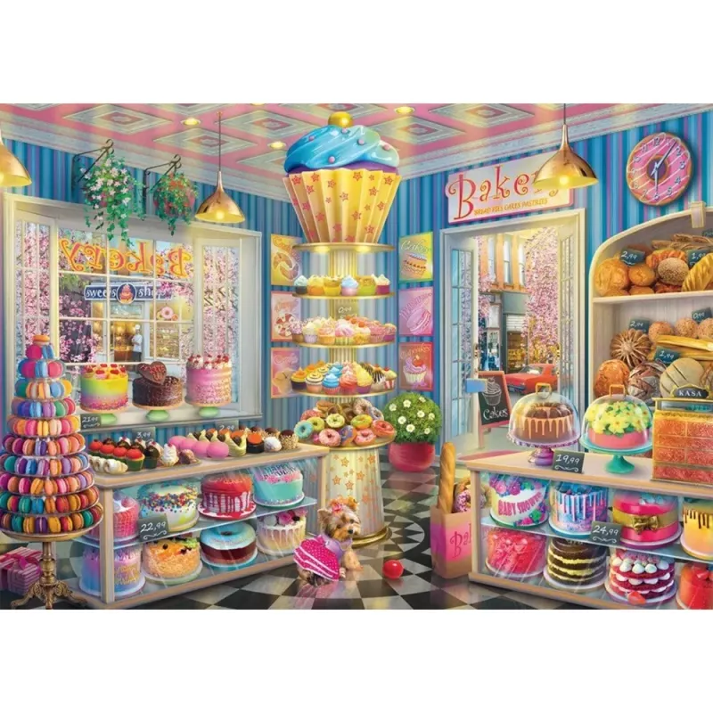 Colourful Bakery, Puzzle 1000 Pieces