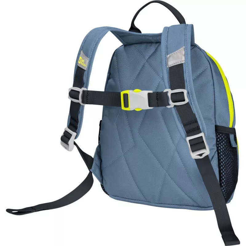 Jack Wolfskin Buttercup Backpack - Blue/Neon Yellow, 4.5 L