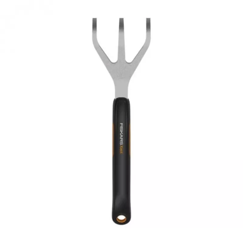 Fiskars Xact Black, Stainless steel Hand cultivator