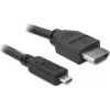 DeLOCK - Video- / Audio Cable - HDMI - 32 AWG - HDMI, 19-pin (M) - 19-pin Micro-HDMI (M) - 3 m (82663)