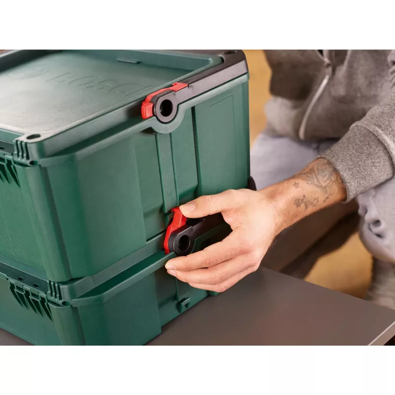 Storage box Bosch SystemBox 1600A01SR4 Rectangular Green 343x391x171 mm