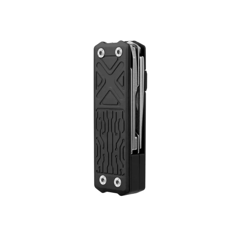 Multitool Nextool E1 10-in-1 pocket multitool, black, folding knife, 94 g, folded 7.9 cm