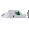 Construction Set Cobi German Bunker Regelbau 667/642 model COBI-3136 – detailed brick kit