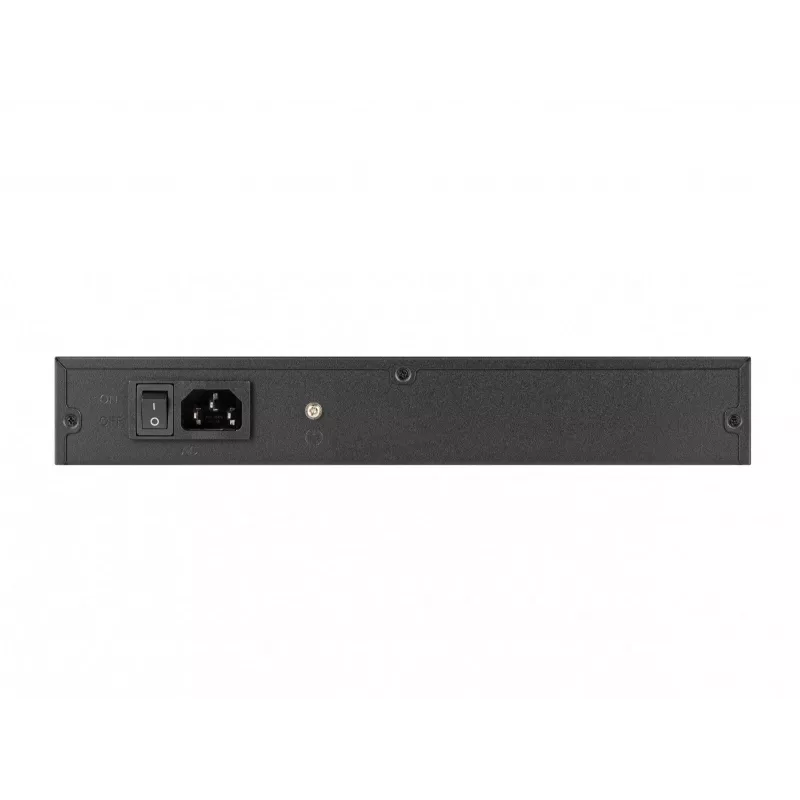 Unmanaged switch LANBERG RSGE-24 — 24× Gigabit Ethernet 1U, rack-mountable, black