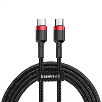 USB-C to USB-C cable Baseus CATKLF-G91 1 m, USB C connectors, 0.48 Gbit/s, Black