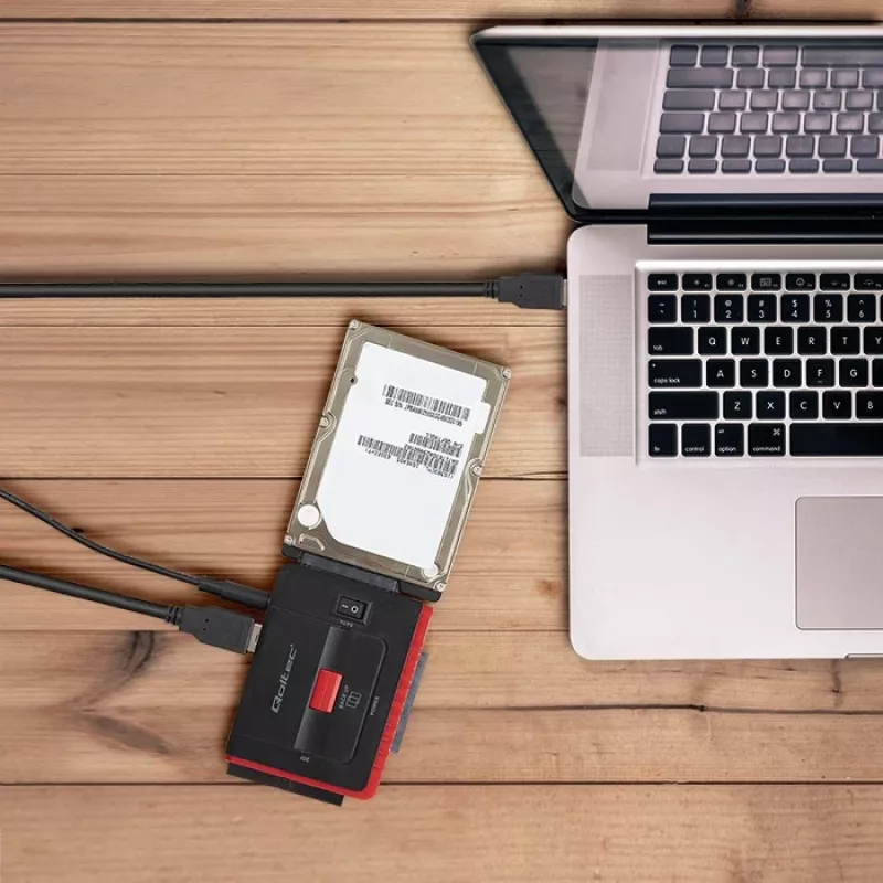 USB 3.0 to IDE SATA III Adapter QOLTEC 50645
