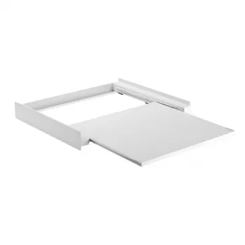 MACLEAN MC-890 Adjustable Height Shelf Connecting Frame in Black