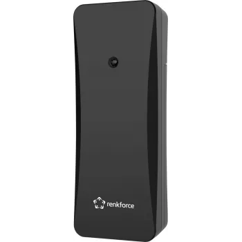 Renkforce RF-6736478 RF-E0666-BK Thermo-/Hygrosensor Funk 433 MHz (RF-6736478)