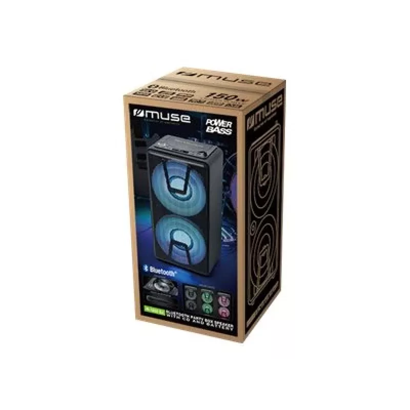 Muse | Party Box Speaker | M-1820 DJ | 150 W | Bluetooth | Black | Wireless connection