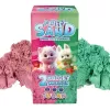 Set Fluffy Sand 2x70g Pink/Green TUBAN