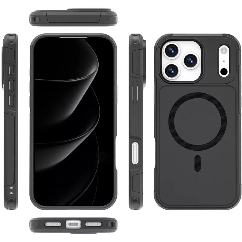 Border Case 4smarts Defend iPhone 17 Pro Max Black 17.5 cm