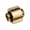Fitting EK Water Blocks Brass Gold 14mm Height 2.3cm Diameter