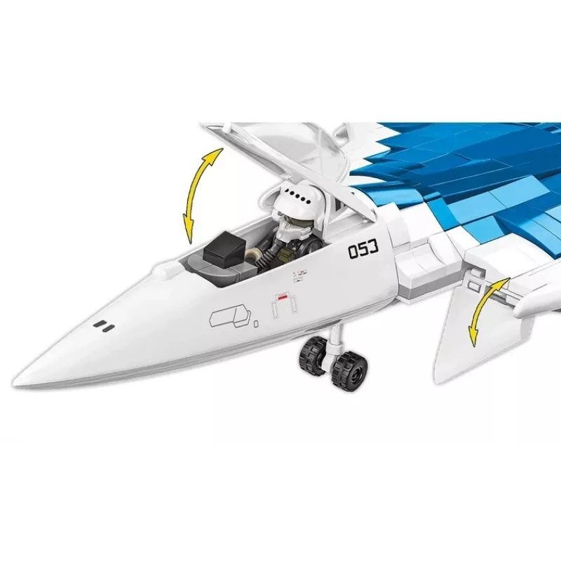 Construction Set Cobi SU-57 Felon, 928 pieces – Cobi model COBl-5909