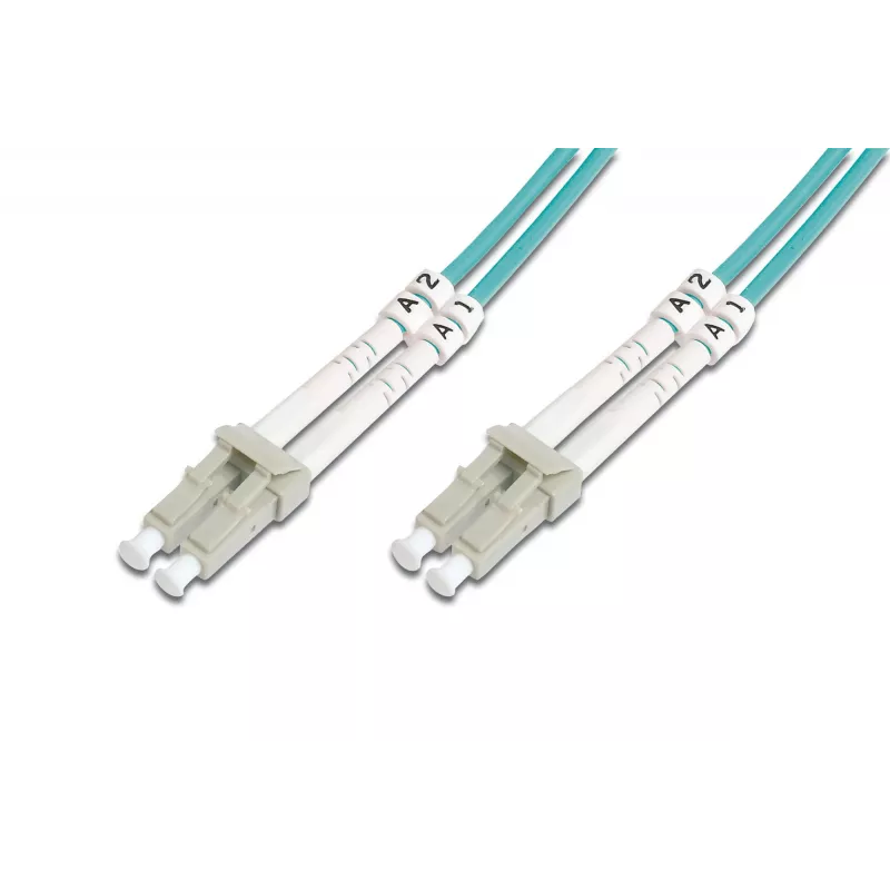 Fiber Optic Patch Cord Multimode OM3 LC/LC 15m Digitus