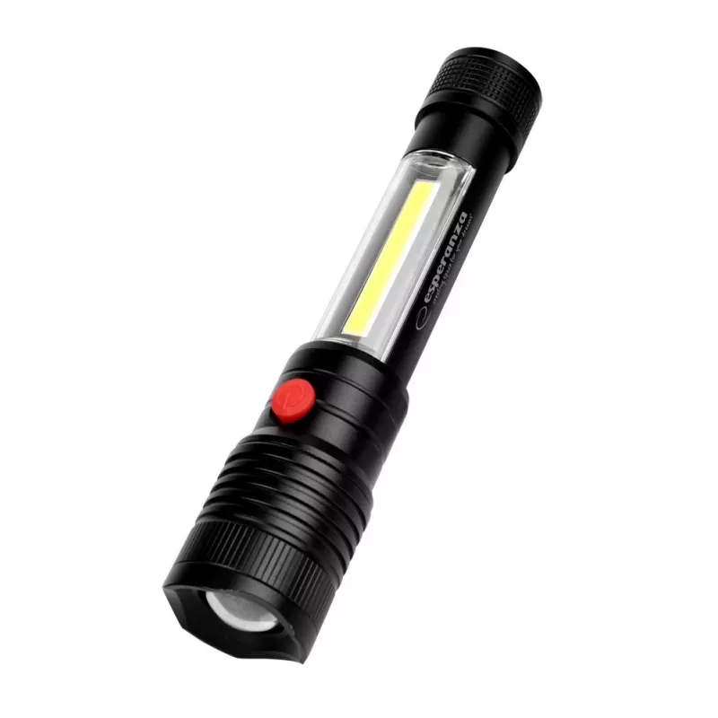 Esperanza Apate Black Hand flashlight LED