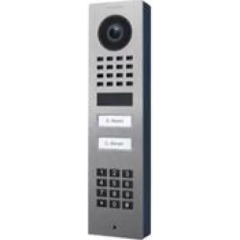 Video intercom DoorBird D1102KV — stainless steel, 1080p, telephoto lens, 140° horizontal, IP65, IK08
