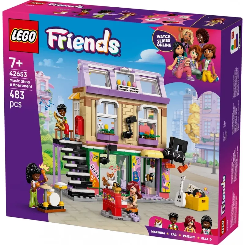 LEGO FRIENDS 42653 Music Store & Apartment