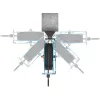 Open Hose Reel 9040OS-10, 20 Meter, Compressed Air Hose Blue, 2 Meter Connection Hose