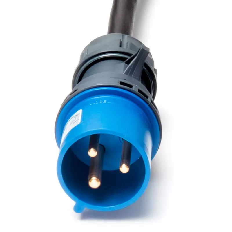 safety adapter JUICE CONNECTOR, CEE32 / 230V, Single-phase (Blue, for JUICE BOOSTER 2)