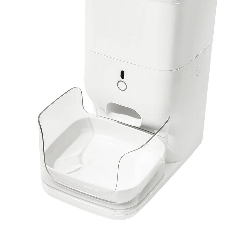 Automatic pet feeder and waterer Catlink Fresh 2 Luxury — ABS housing, 4 L dry food capacity, AC/battery power, universal for dogs and cats, white