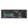 Logickeyboard ASTRA 2 DaVinci Resolve Keyboard for Mac, Full-size, Wired USB, Scissor Switch, QWERTZ German, Black
