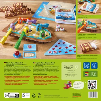 Captain Pepe Treasure Ahoy, Board Game