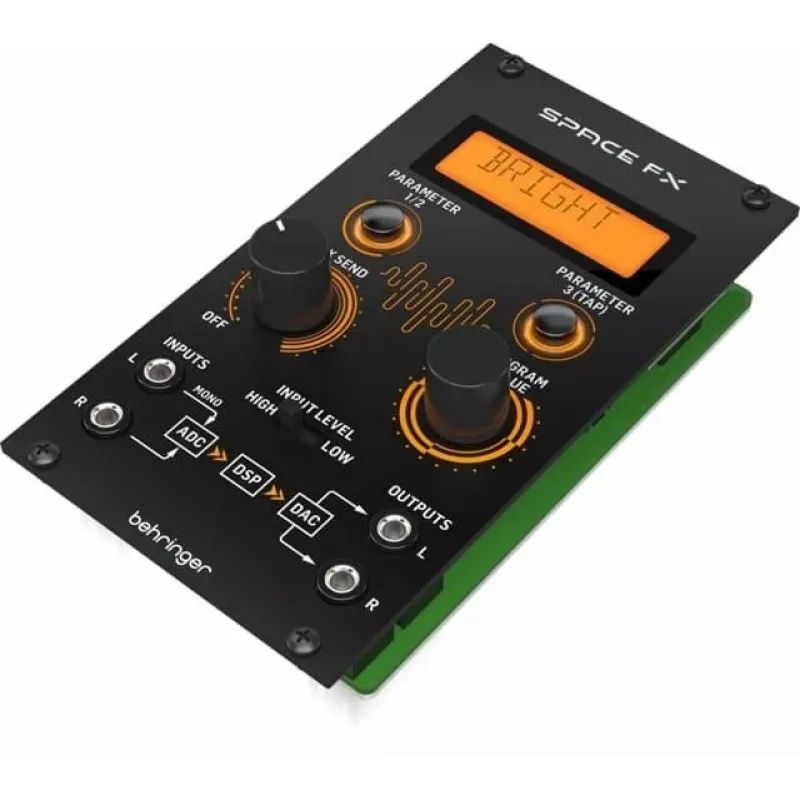 Effects Unit Behringer SPACE FX 0720-ABQ86-001 — modular space effects processor
