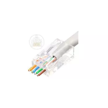 Lanview LVN125306 wire connector RJ45 Transparent