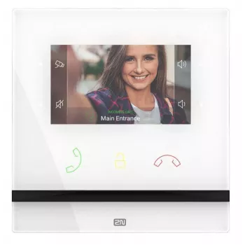 2N Indoor Compact video intercom system 10.9 cm (4.3 inch) White