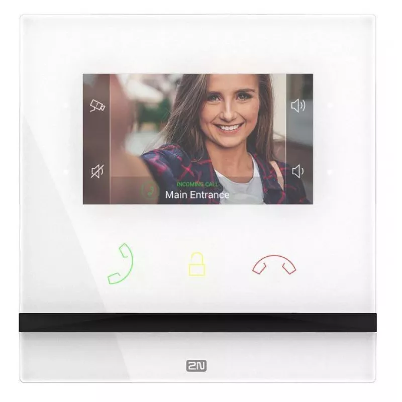 2N Indoor Compact video intercom system 10.9 cm (4.3 inch) White