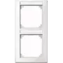 MERTEN Frame 2-way with label carrier 470219 M-SMART polar white Glossy 470219 470219 (470219)