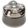 Men's rotation shaver Jata JBMA1444 — 5 rotary heads, Li-Ion 1200 mAh, wet & dry, chrome
