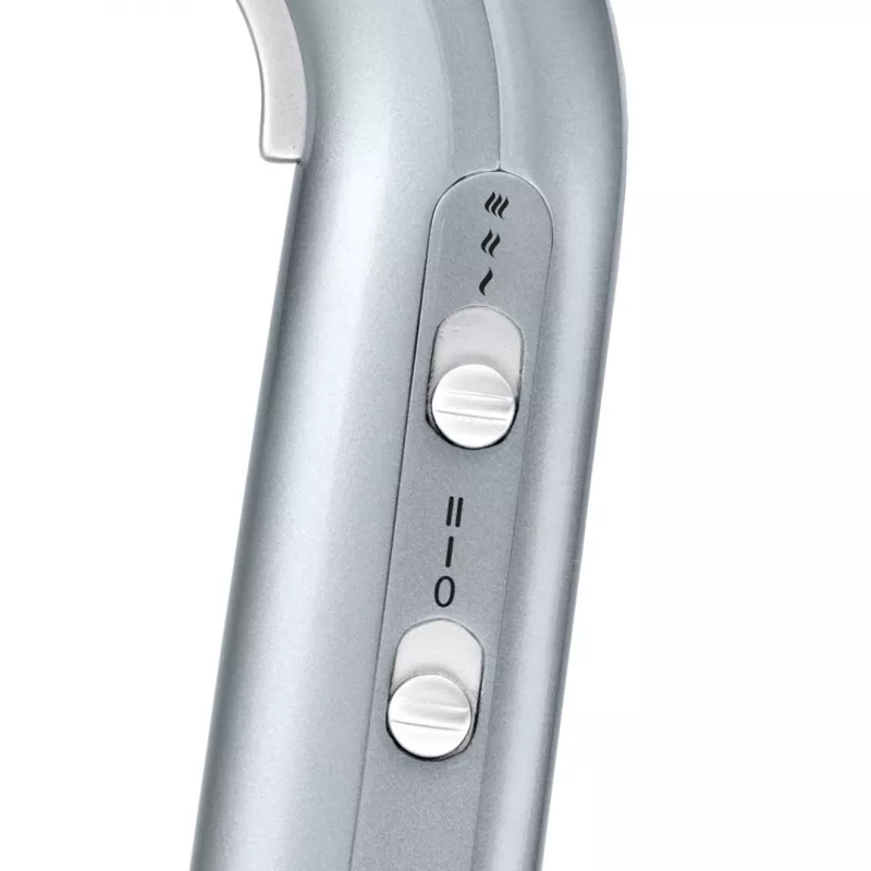 Hair dryer BABYLISS D773DE 2100 W, ionic, 3 heat / 2 speed, cool shot, 2 nozzles, metallic