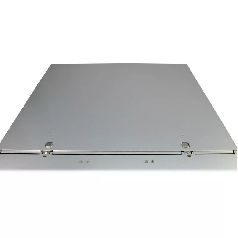 Inter-Tech IPC 1U-1404 Rack Black, Stainless steel