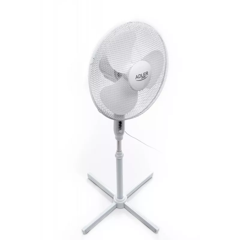 Adler | AD 7305 | Stand Fan | White | Diameter 40 cm | Number of speeds 3 | Oscillation | 45 W