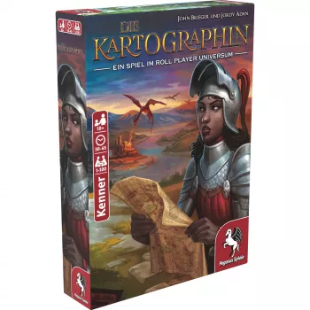 Pegasus Spiele Die Kartographin board game