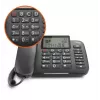 Gigaset DL380 Corded Phone, Black