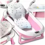 Extralink Kids | Bathtub | pink with LED thermometer