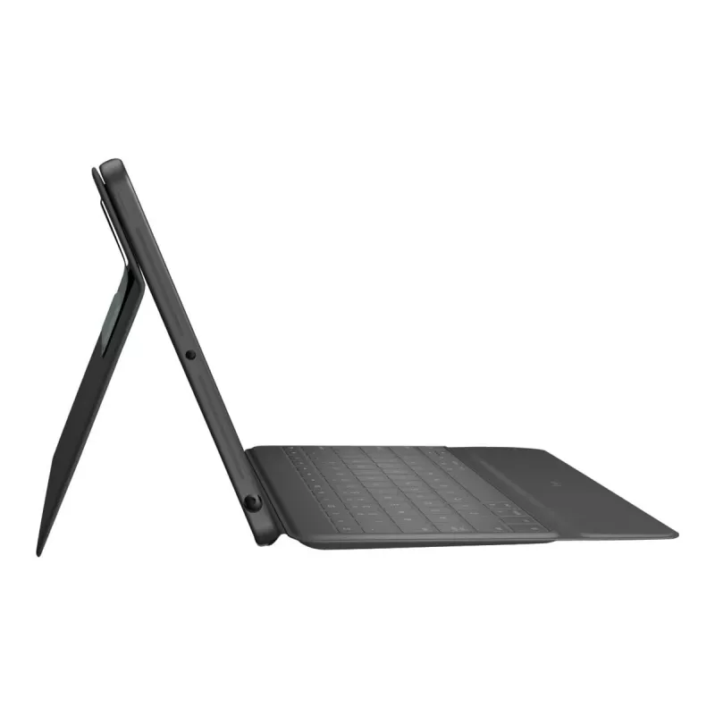 Logitech Rugged Folio - QWERTY - Spaans - 1,8 cm - 1,2 mm - Apple - iPad (10th gen) Model: A2696 - A2757 - A2777