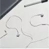 Wired in-ear headset Panasonic RP-TCM55E — 10–24000 Hz, 1.2 m cable, 14 g, black
