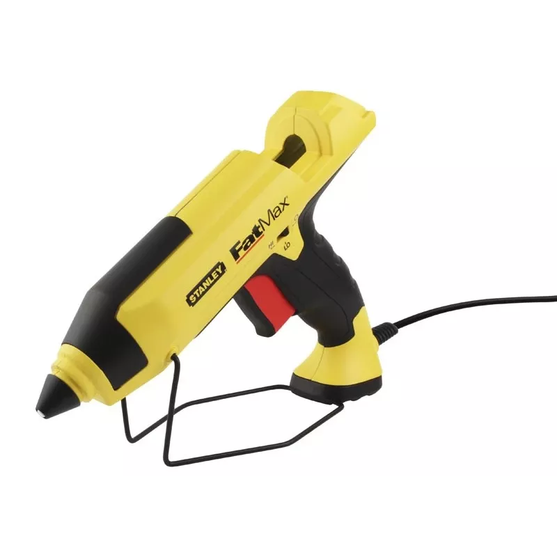 Hot glue gun STANLEY FatMax GR 100 R 200 W, 18.83 g/min output, AC powered, 1 min warm-up, black/yellow
