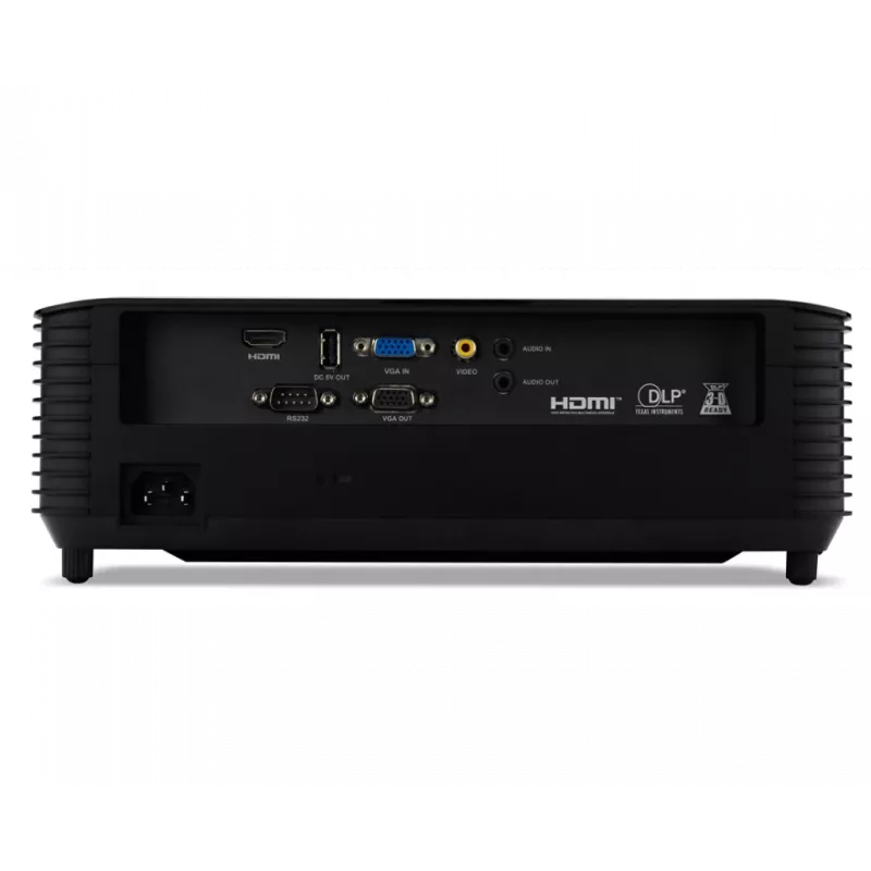 Projector Acer X1328WHn DLP WXGA 5000 ANSI lumens, 16:10, lamp, RS-232