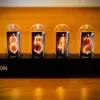 Desk clock Lamptron DC601 IPS black — digital desk clock with IPS display