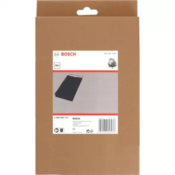 Disposable dust collection bags Bosch GAS 18V-12 MC Professional, black, 10 pieces