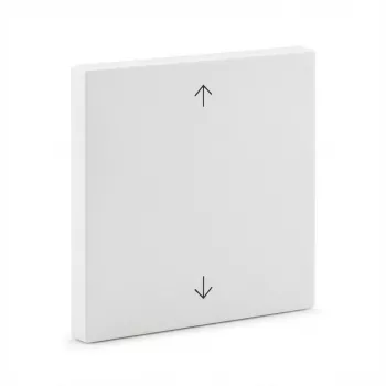 Gira S3000 Bedienaufsatz with Arrow Symbols for System 55, Pure White (536103)