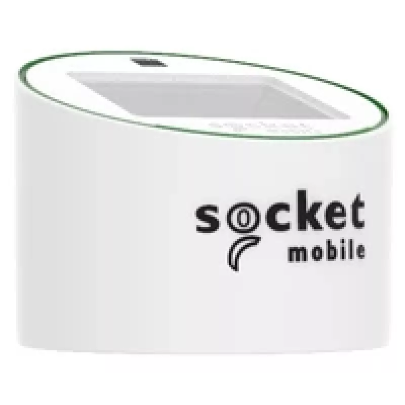 Handheld QR Code Reader Socket Mobile SocketScan S320 with Secure Pad, white