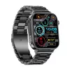 Smartwatch Colmi P80 Steel Black with Bluetooth and Heart Rate Monitor