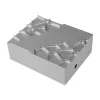 Akasa Aluminium Gehäuse für Raspberry Pi 4B mit Thermal-Kit - silber (A-RA09-M1S)