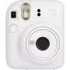 Instant camera Fujifilm Instax Mini 12 White — 86×54 mm prints, 60 mm focal length, AA battery