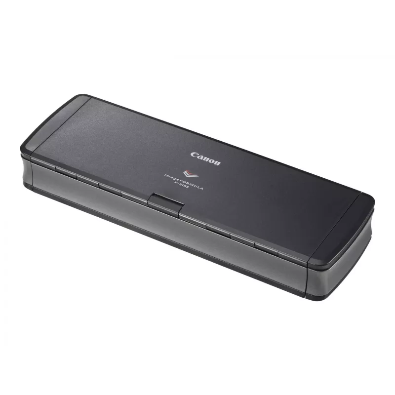 Canon imageFORMULA P-215II Portable Duplex Document Scanner, 216 x 1000 mm, 600 x 600 DPI, 24 bit, Sheet-fed scanner, Black, Grey, CMOS CIS